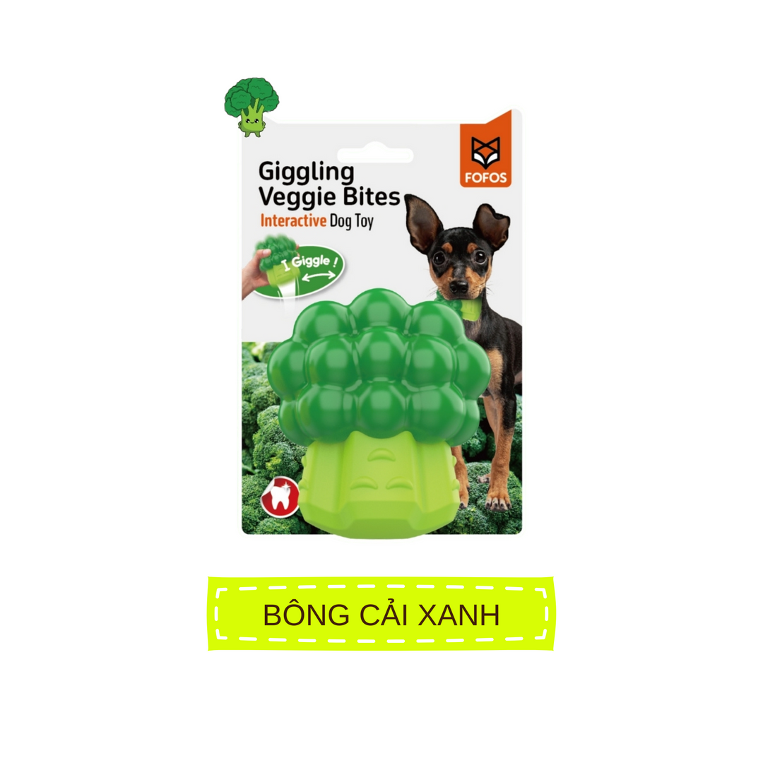 Đồ Chơi Fofos Nhai Gặm Hình Rau Củ Chó