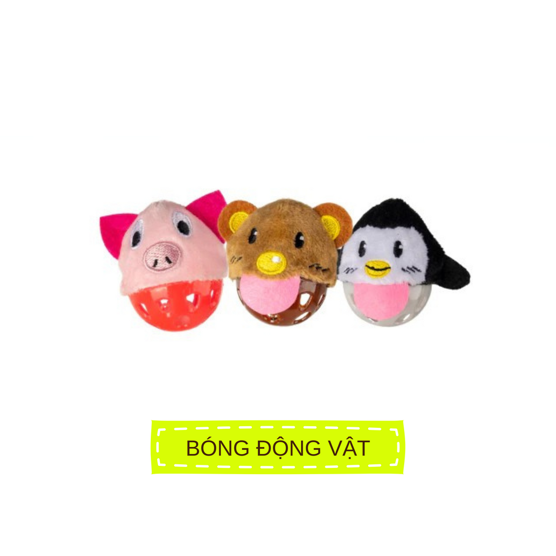 Đồ Chơi Fofos Banh Tròn Nhiều Hình Cho Mèo