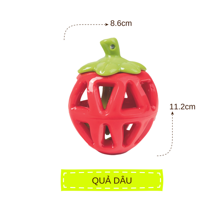 Đồ Chơi Fofos Rớt Thức Ăn Hình Trái Cây Chó