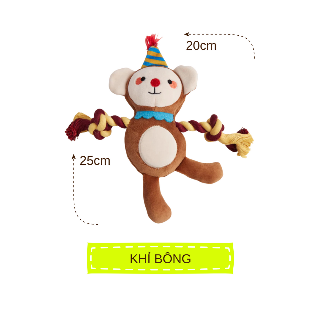 Đồ Chơi Fofos Chó Mèo Gấu Bông