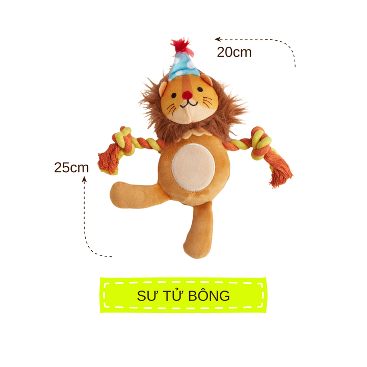 Đồ Chơi Fofos Chó Mèo Gấu Bông