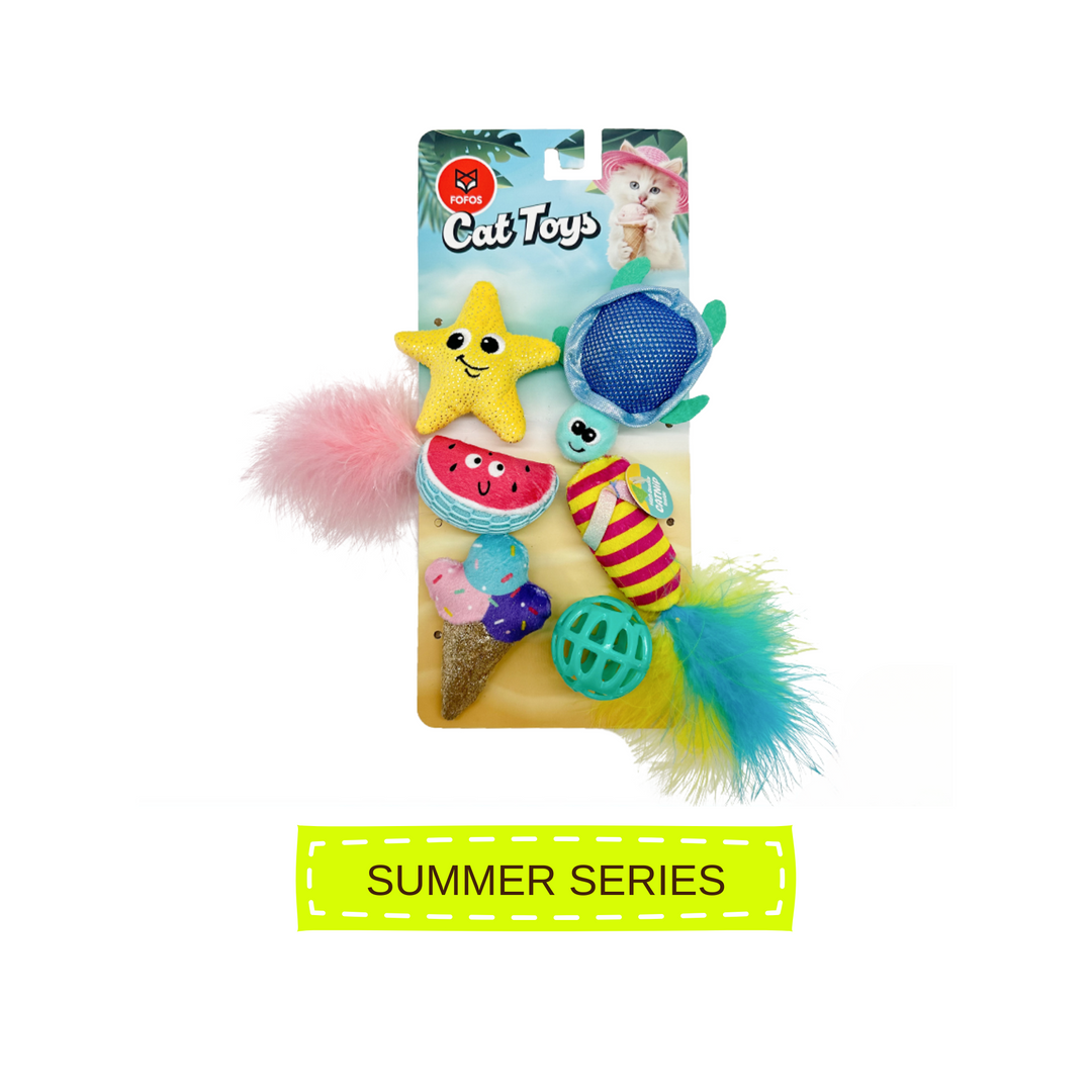 Đồ Chơi Fofos Mèo Chủ Đề Sinh Nhật & Mùa Hè