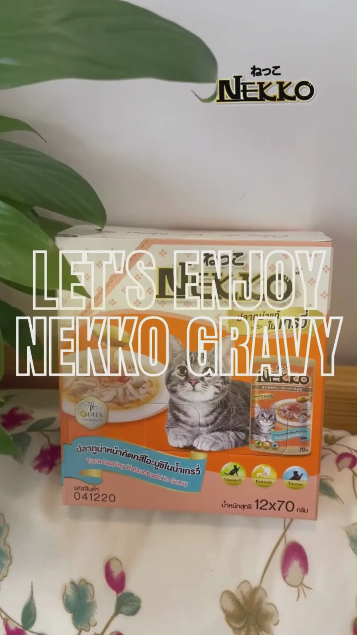 Pate mèo trưởng thành Nekko, Thái Lan, gói 70g | Pet's Warehouse