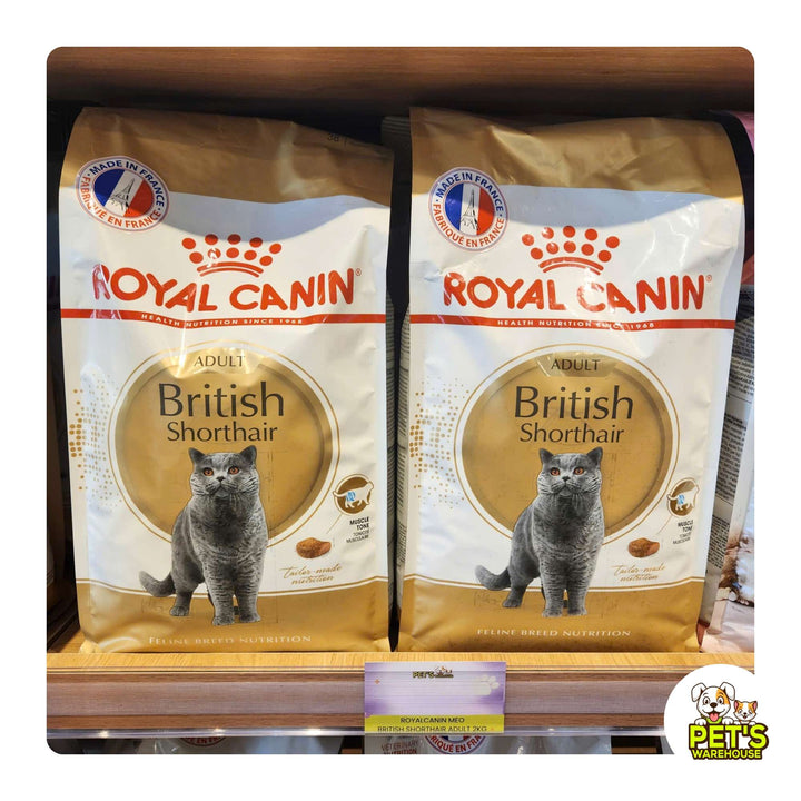 Hạt Cho Mèo Anh Lông Ngắn Royal Canin British Shorthair, Túi 2Kg