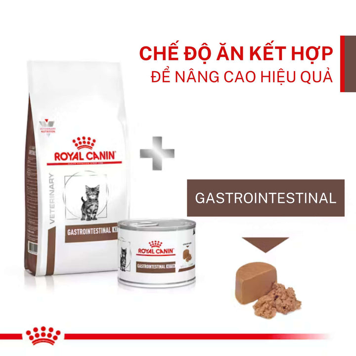 Hạt Royal Canin Gastrointestinal Hỗ Trợ Tiêu Hóa Cho Mèo Con & Mèo Trưởng Thành, Túi 2Kg