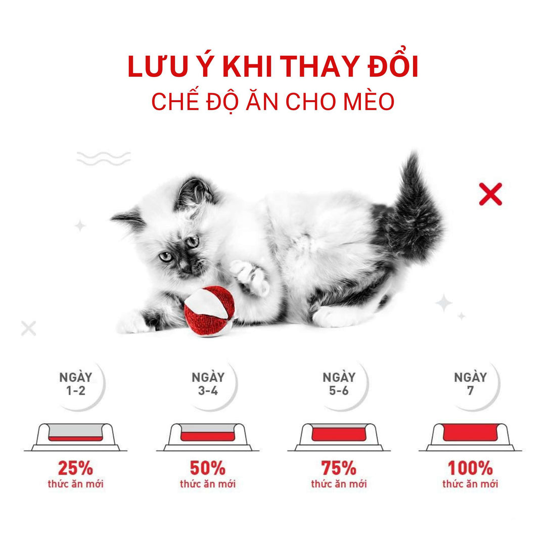 Hạt Royal Canin Gastrointestinal Hỗ Trợ Tiêu Hóa Cho Mèo Con & Mèo Trưởng Thành, Túi 2Kg