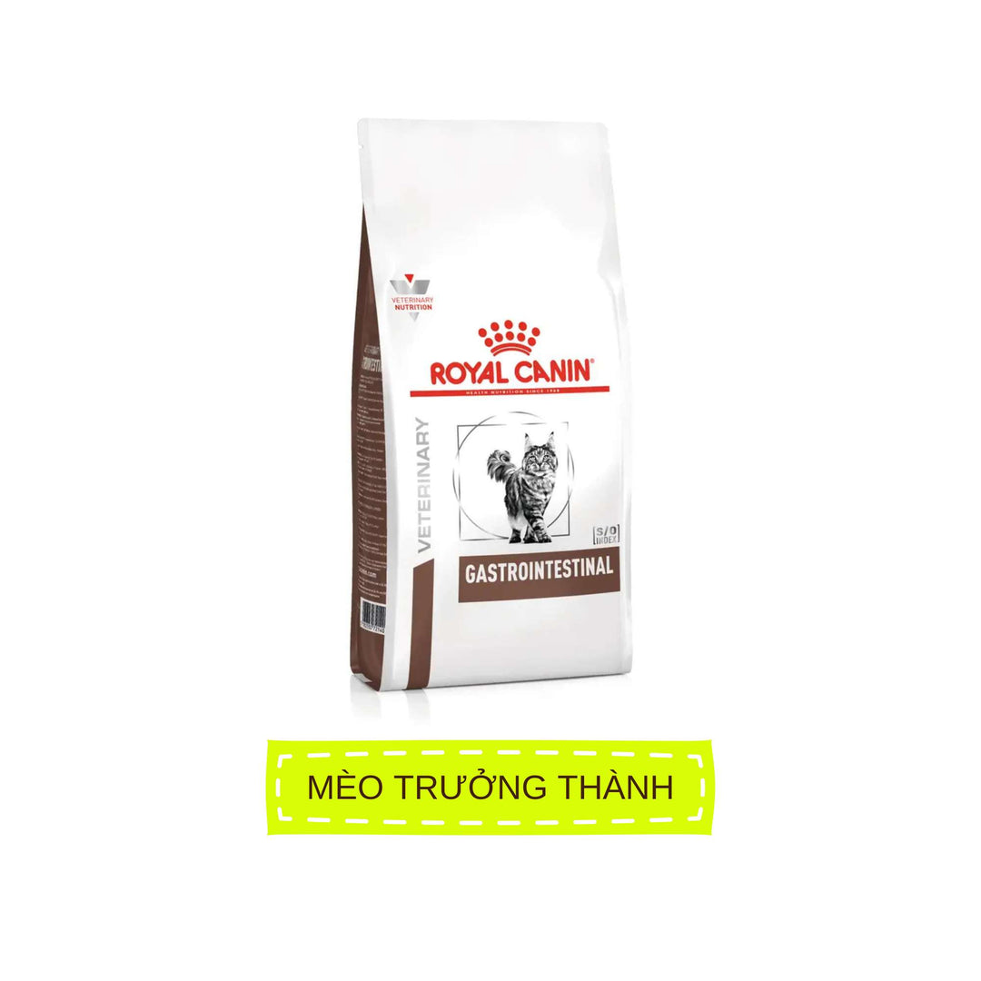 Hạt Royal Canin Gastrointestinal Hỗ Trợ Tiêu Hóa Cho Mèo Con & Mèo Trưởng Thành, Túi 2Kg
