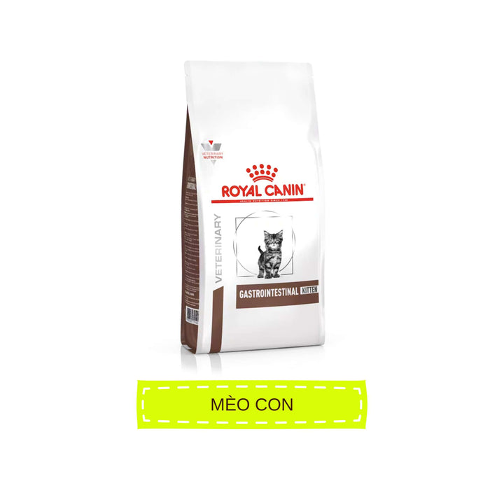 Hạt Royal Canin Gastrointestinal Hỗ Trợ Tiêu Hóa Cho Mèo Con & Mèo Trưởng Thành, Túi 2Kg