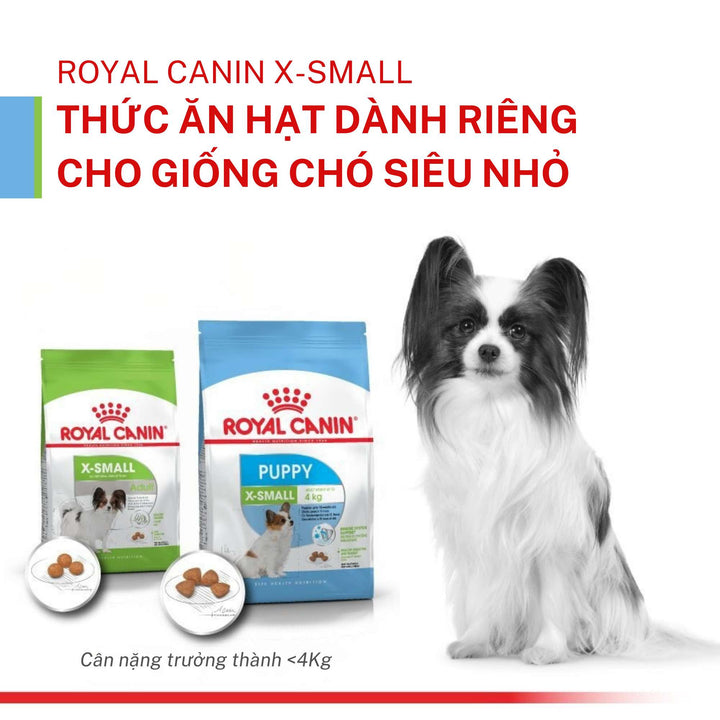 Hạt Cho Chó Giống Siêu Nhỏ Royal Canin X-Small, Túi 1.5Kg