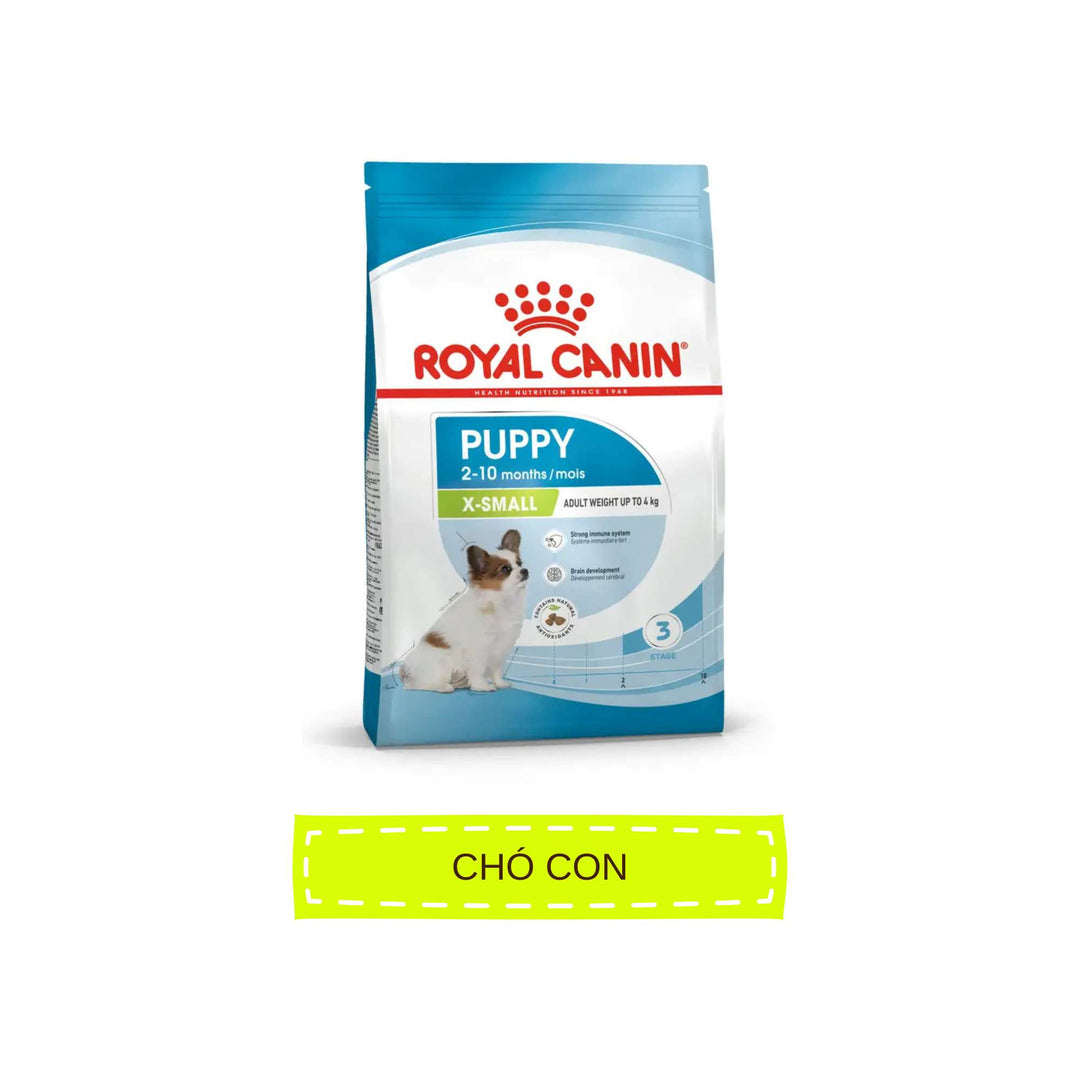 Hạt Cho Chó Giống Siêu Nhỏ Royal Canin X-Small, Túi 1.5Kg