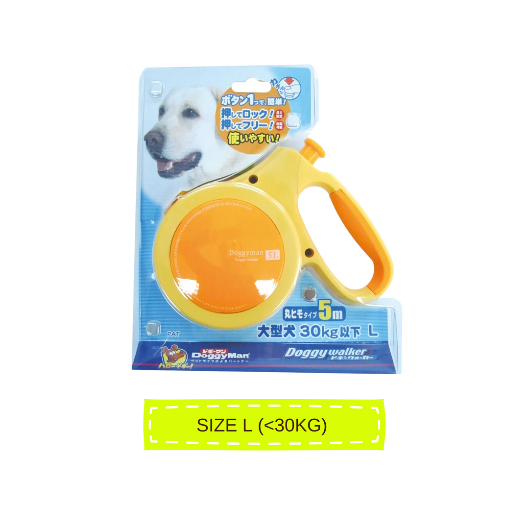 Dây Dắt Chó DoggyWalker 5m Dạng Hộp Bấm Tự Động