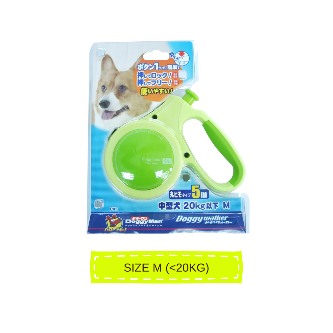 Dây Dắt Chó DoggyWalker 5m Dạng Hộp Bấm Tự Động