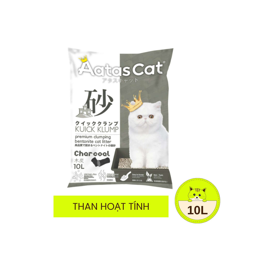 Cát Đất Sét Aatas Vệ Sinh Cho Mèo, 10L