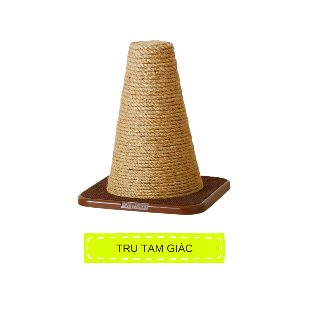 Trụ Cào Cho Mèo CattyMan, Đế Vuông & Đế Tam Giác