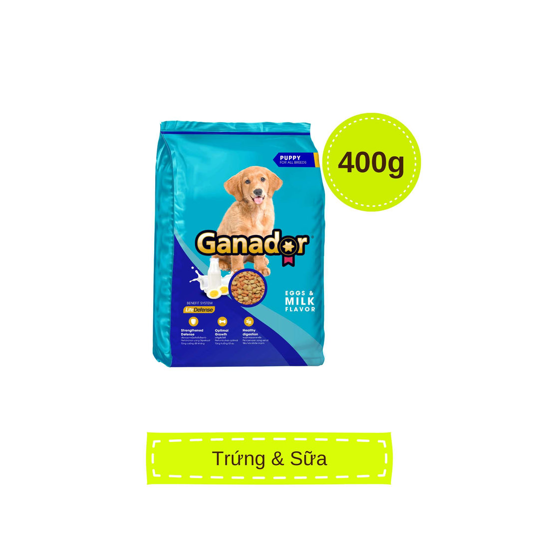 Hạt Ganador cho chó mọi lứa tuổi, nhiều vị, 400g | Pet's Warehouse