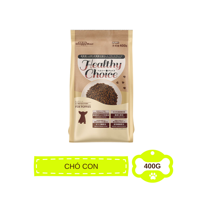 Hạt Healthy Choice DoggyMan Cho Chó, Túi 400G