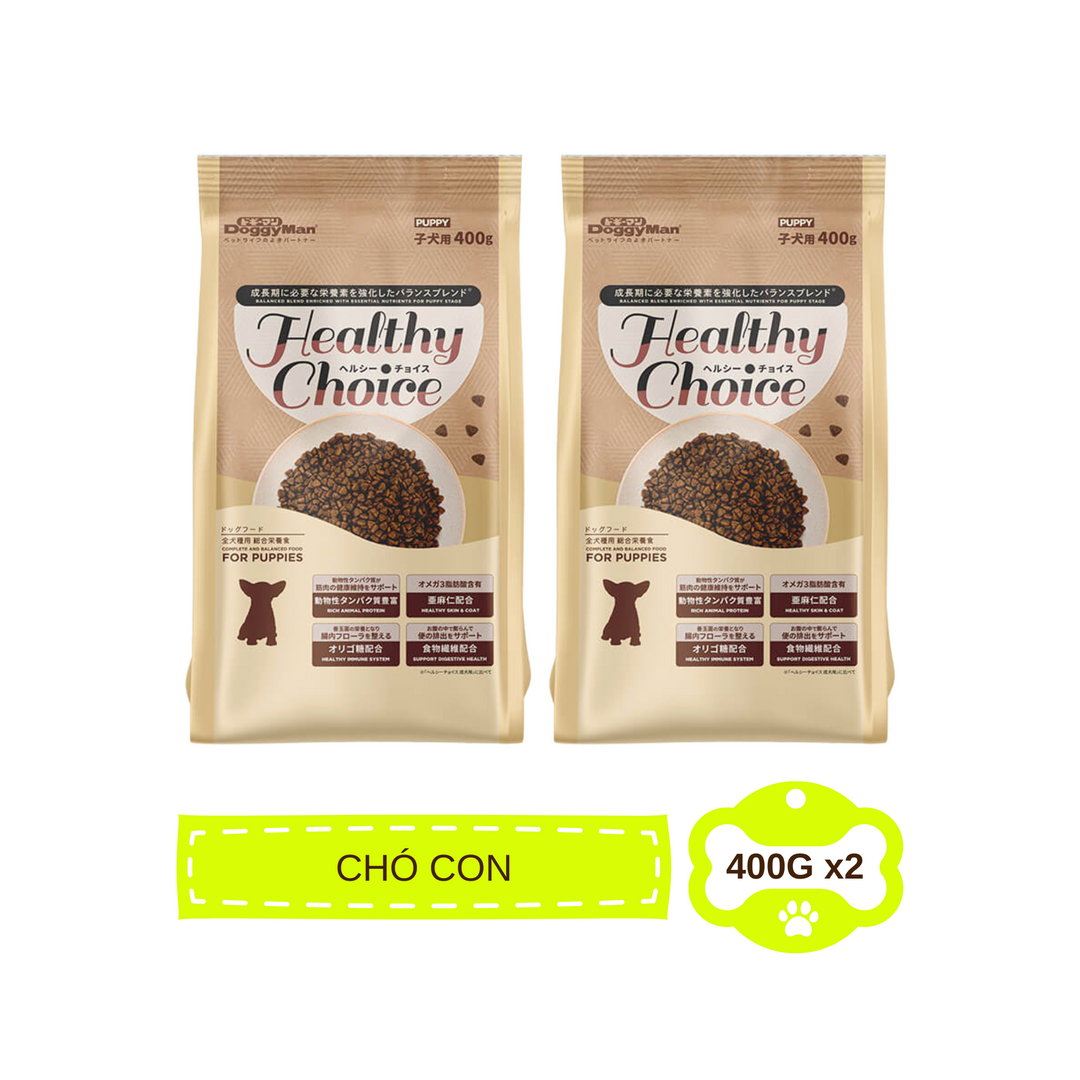 Hạt Healthy Choice DoggyMan Cho Chó, Túi 400G