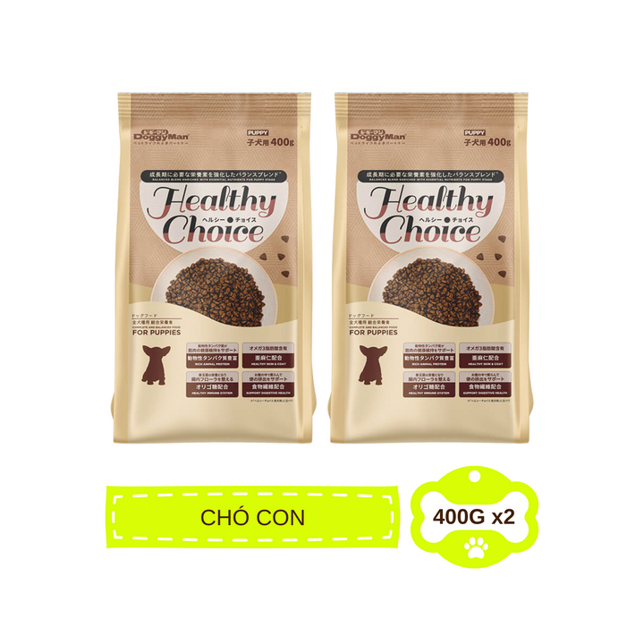 Hạt Healthy Choice DoggyMan Cho Chó, Túi 400G