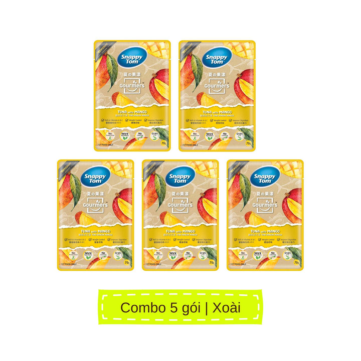 Pate Snappy Tom Trái Cây Mèo Gói 70G