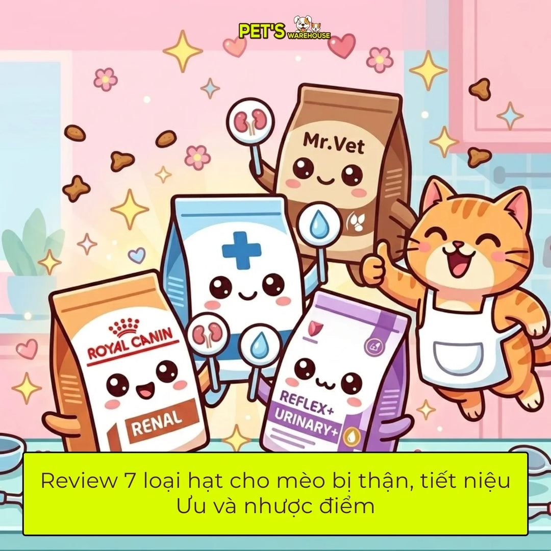 Review 7 loại hạt cho mèo bị thận, tiết niệu: Ưu và nhược điểm