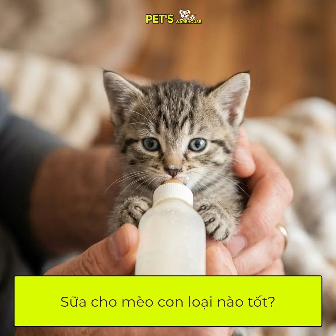 Sữa cho mèo con loại nào tốt?