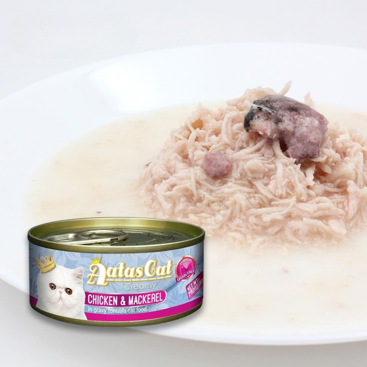 Pate Aatas cho mèo mọi lứa tuổi, lon 80g | Pet's Warehouse
