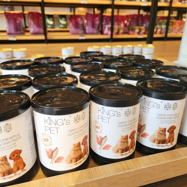 [Combo 12 lon] Pate King's Pet Chó Mèo Mọi Lứa Tuổi 380G