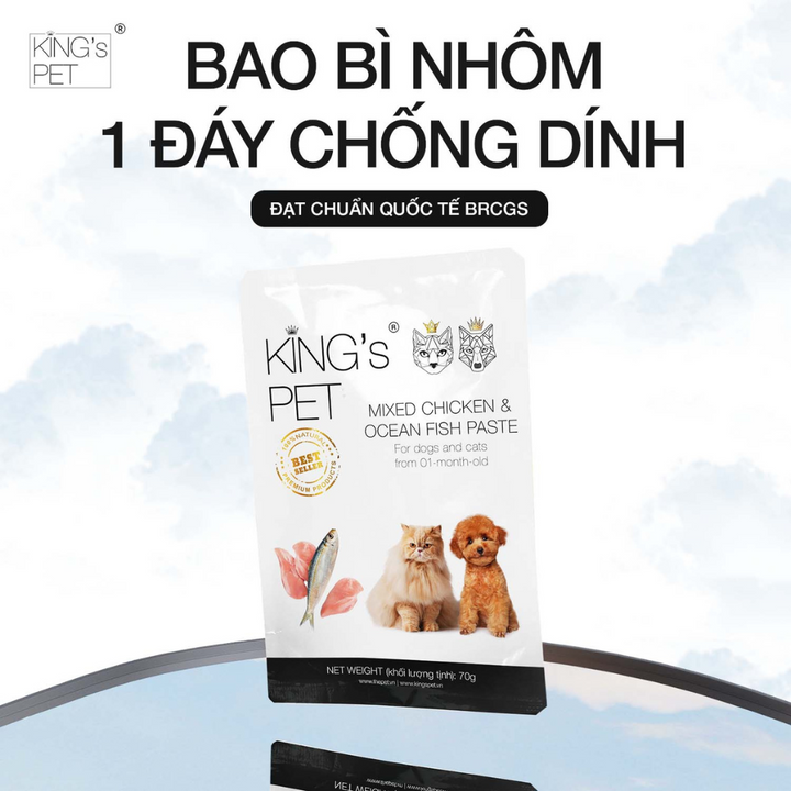 Pate King's Pet Chó Mèo Mọi Lứa Tuổi Gói 70G
