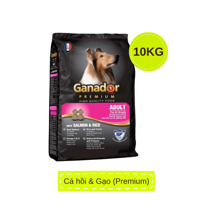 [10KG Bao Xá] Hạt Ganador Chó Mọi Lứa Tuổi | Pet's Warehouse