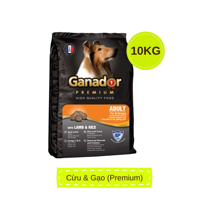 [10KG Bao Xá] Hạt Ganador Chó Mọi Lứa Tuổi | Pet's Warehouse