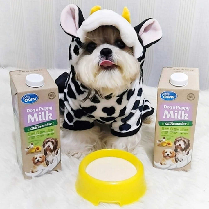 Sữa cho chó mèo Pets Own, nhập khẩu Úc, bổ sung Glucosamine, 1L