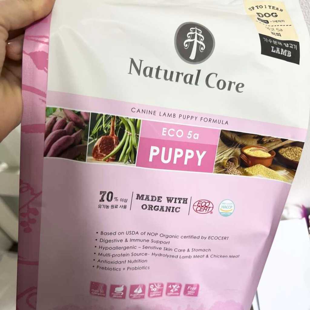 [2KG - 2.4KG] Hạt Hữu Cơ Natural Core Chó Mọi Lứa Tuổi