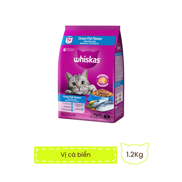 [1.2KG] Hạt Whiskas Mèo Trưởng Thành