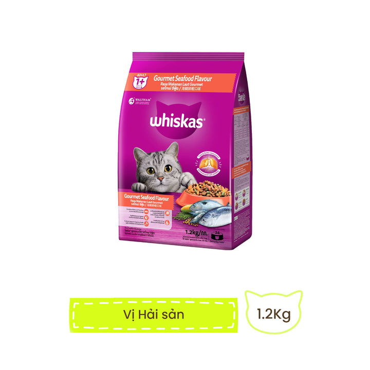 [1.2KG] Hạt Whiskas Mèo Trưởng Thành