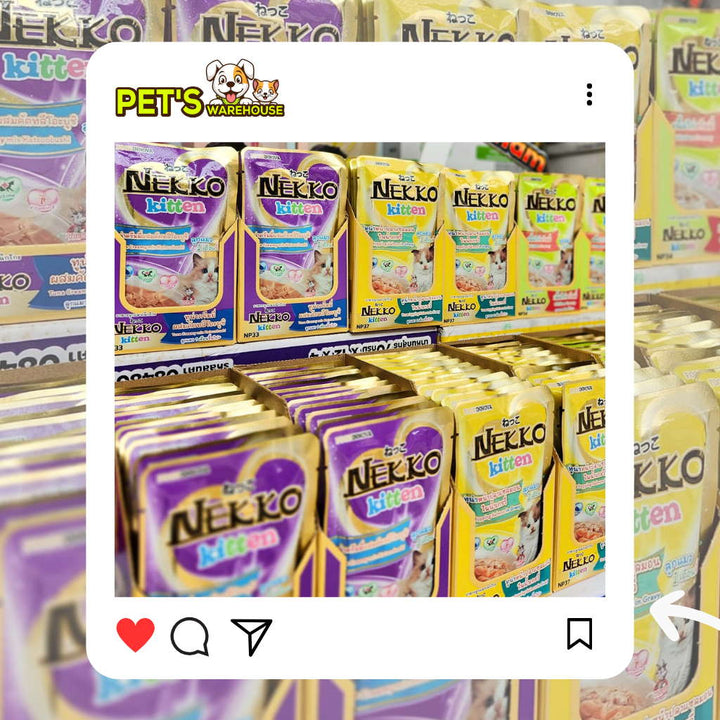 Pate mèo con Nekko, Thái Lan, gói 70g | Pet's Warehouse