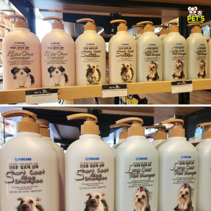 [750ML] Sữa Tắm Forcans Hàn Quốc Chó Mèo