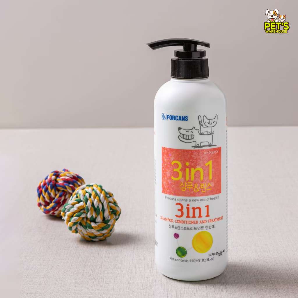 [550ML - 1L] Sữa Tắm Forcans Hàn Quốc Chó Mèo