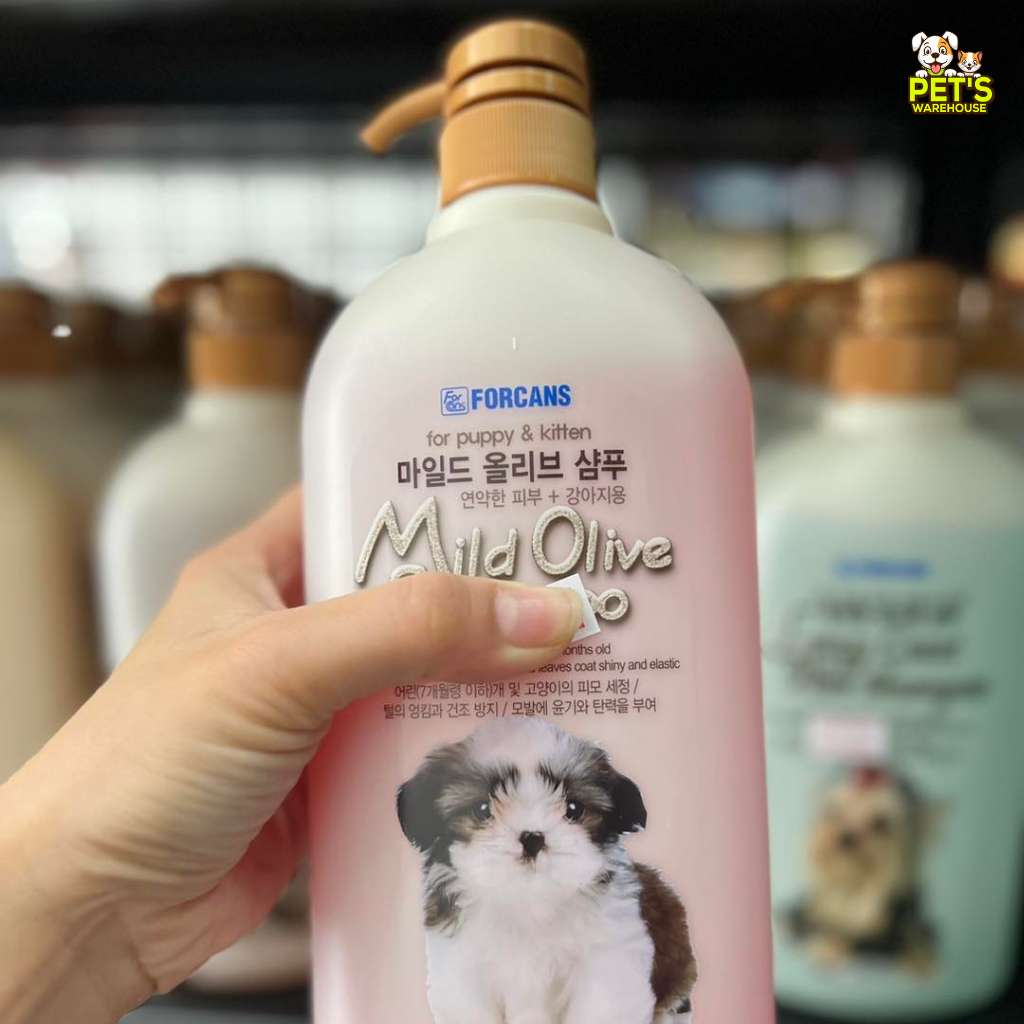 [750ML] Sữa Tắm Forcans Hàn Quốc Chó Mèo