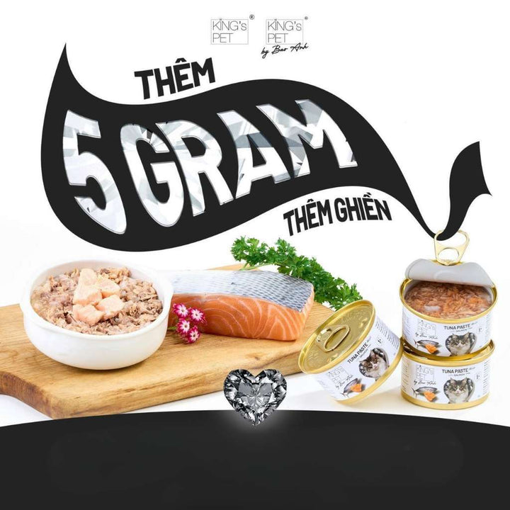 Pate King's Pet Bảo Anh Mèo Mọi Lứa Tuổi Lon 85G