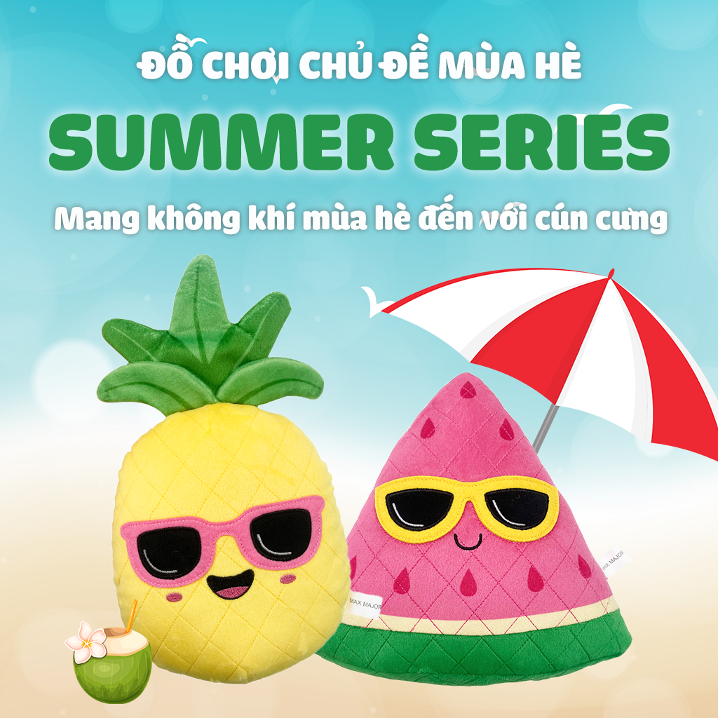 Đồ Chơi Fofos Chó Phiên Bản Trái Cây Mùa Hè