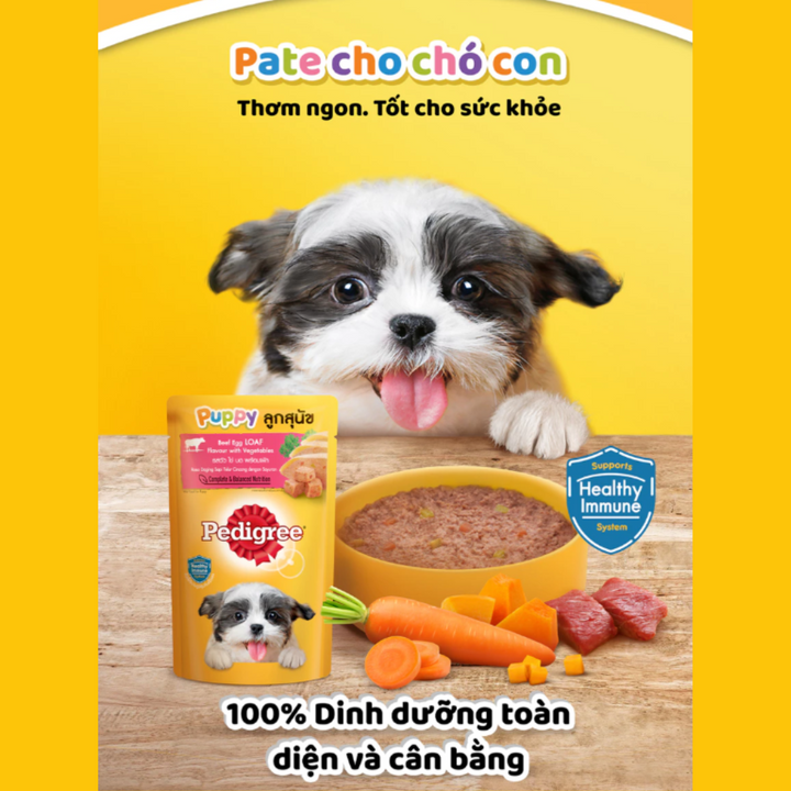 [80G - 130G] Pate Pedigree Chó Mọi Lứa Tuổi
