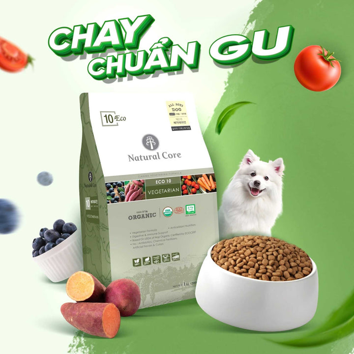 Hạt Chay Natural Core ECO10 Cho Chó, Túi 1Kg