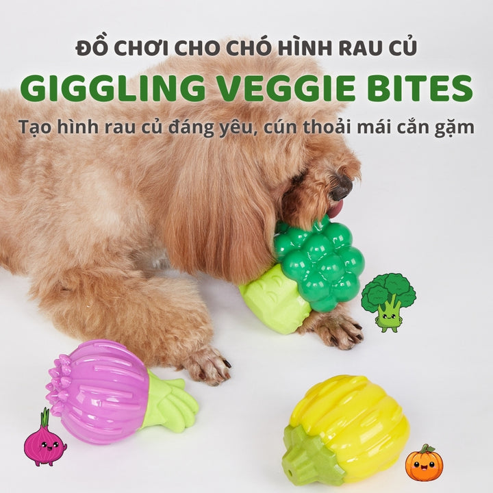 Đồ Chơi Fofos Nhai Gặm Hình Rau Củ Chó