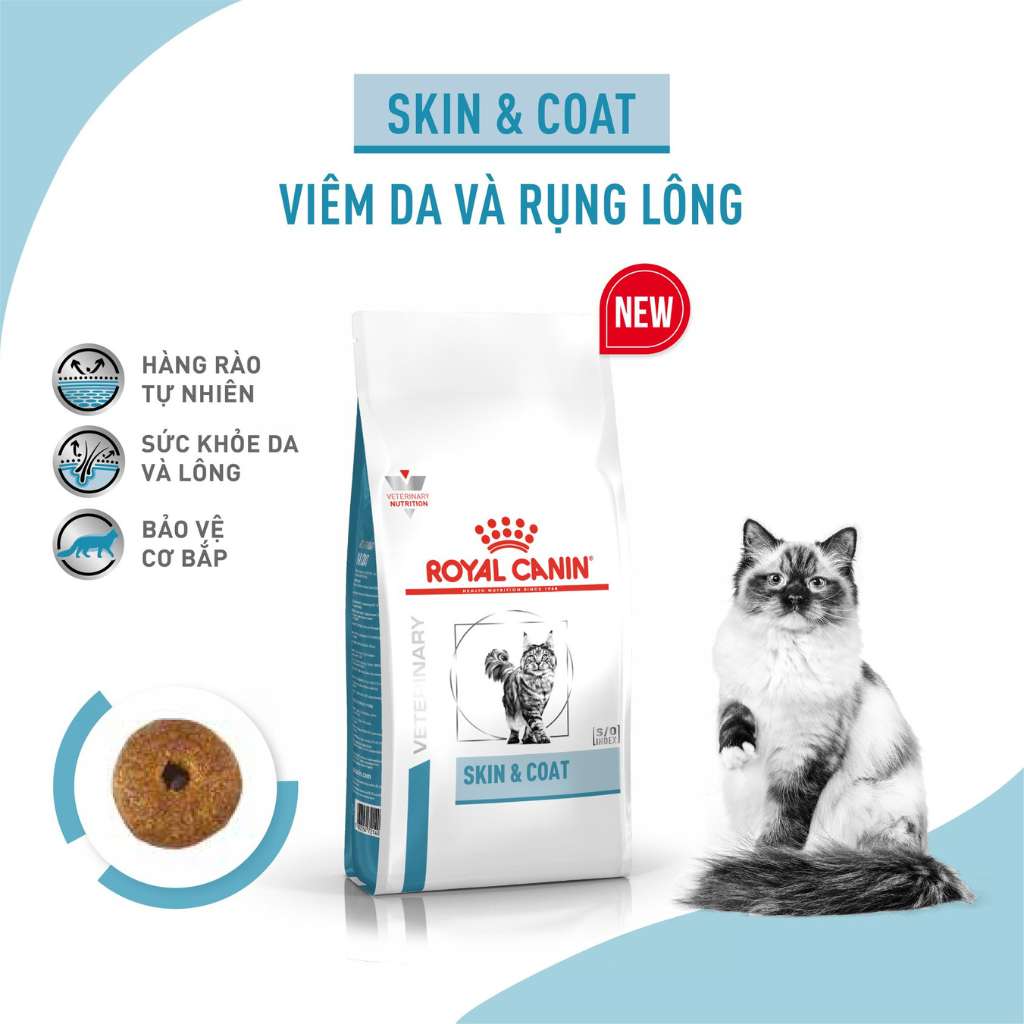 [1.5KG] Hạt Royal Canin Mèo Skin & Coat