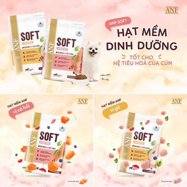 [1.2KG] Hạt Anf Soft Chó Mọi Lứa Tuổi