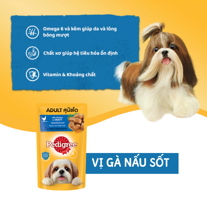[80G - 130G] Pate Pedigree Chó Mọi Lứa Tuổi