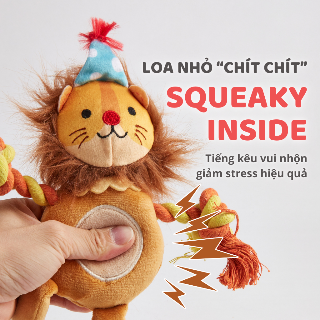 Đồ Chơi Fofos Chó Mèo Gấu Bông