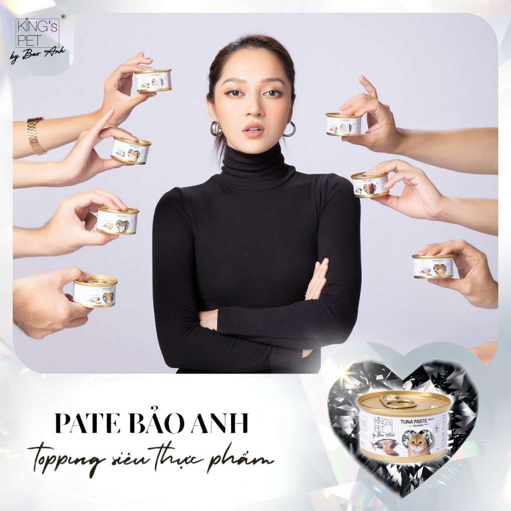 Pate King's Pet Bảo Anh Mèo Mọi Lứa Tuổi Lon 85G