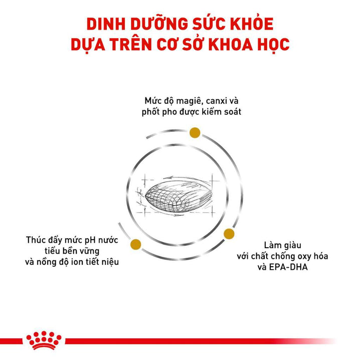 [2KG] Hạt Royal Canin Chó Urinary S/O