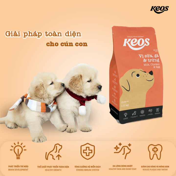 [1.5KG] Hạt Keos Chó Mọi Lứa Tuổi